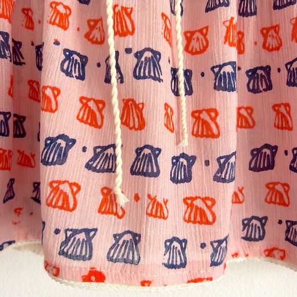 Urban Outfitters Kimchi Blue Gia Babydoll Blouse with Seashell Pattern NWOT - Picture 13 of 16